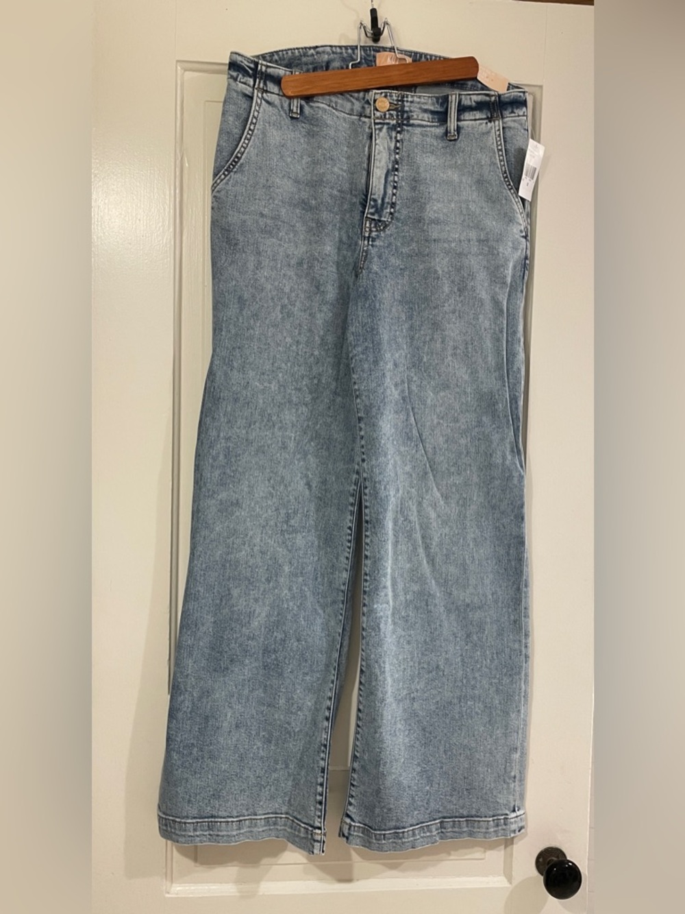 Kut from the Kloth Light Blue Wide Leg Jeans
